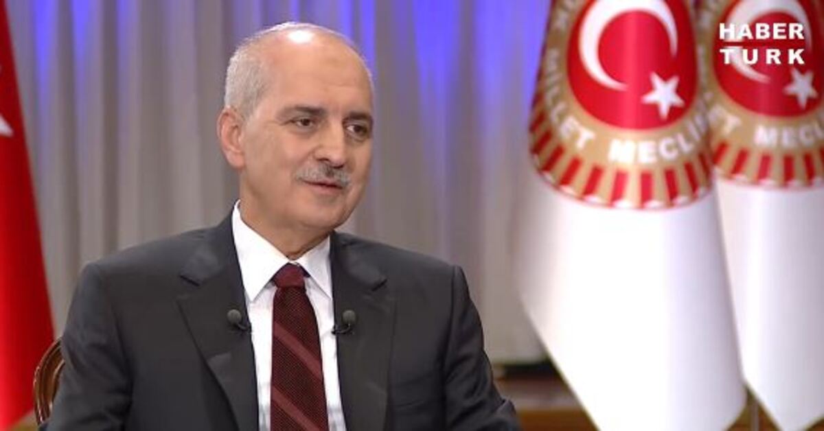 TBMM Başkanı Kurtulmuş, Habertürk TV’de