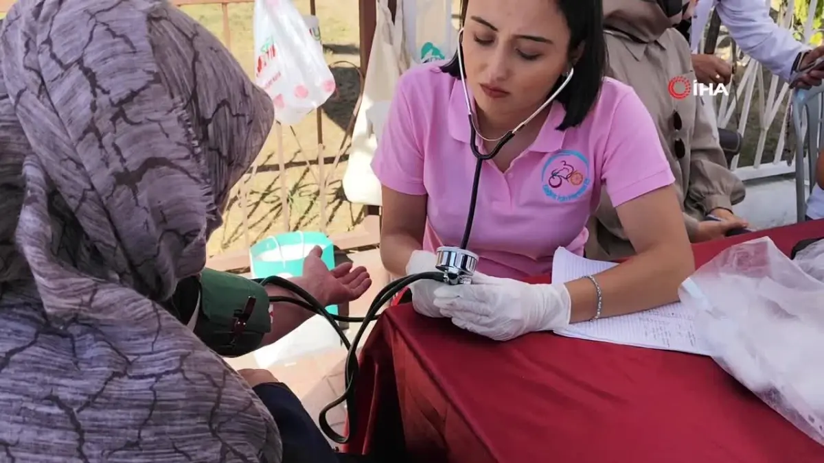 Erciş’te sağlık taraması yapıldı