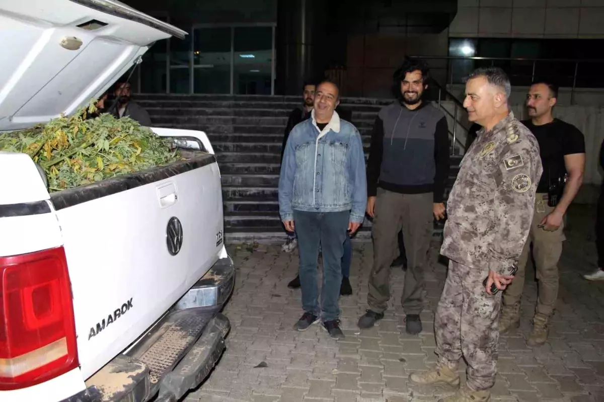 Bingöl’de 542 Kilogram Esrar Ele Geçirildi